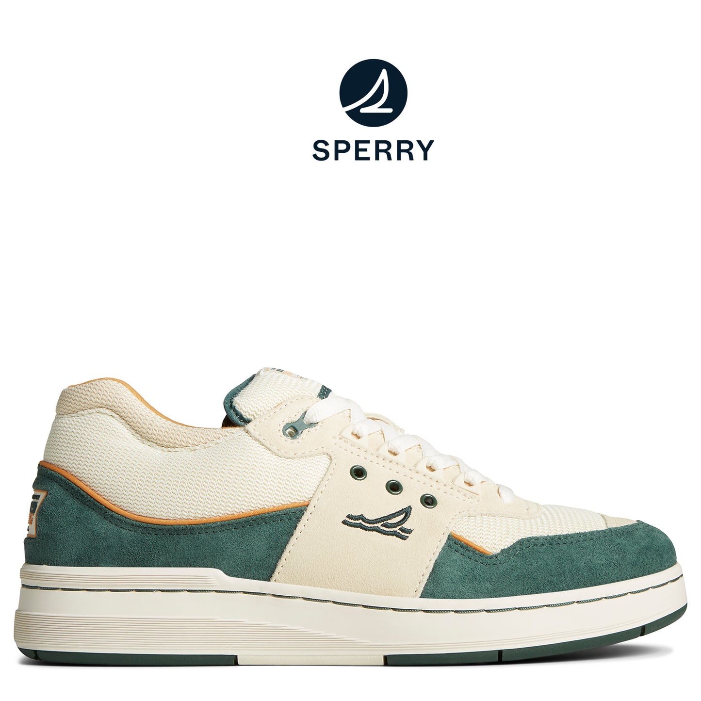 Sperry Men's US12 Sneaker Off White (STS25691)