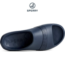 Load image into Gallery viewer, Sperry Men&#39;s Float Slide Tonal Sandal Navy (STS25712)
