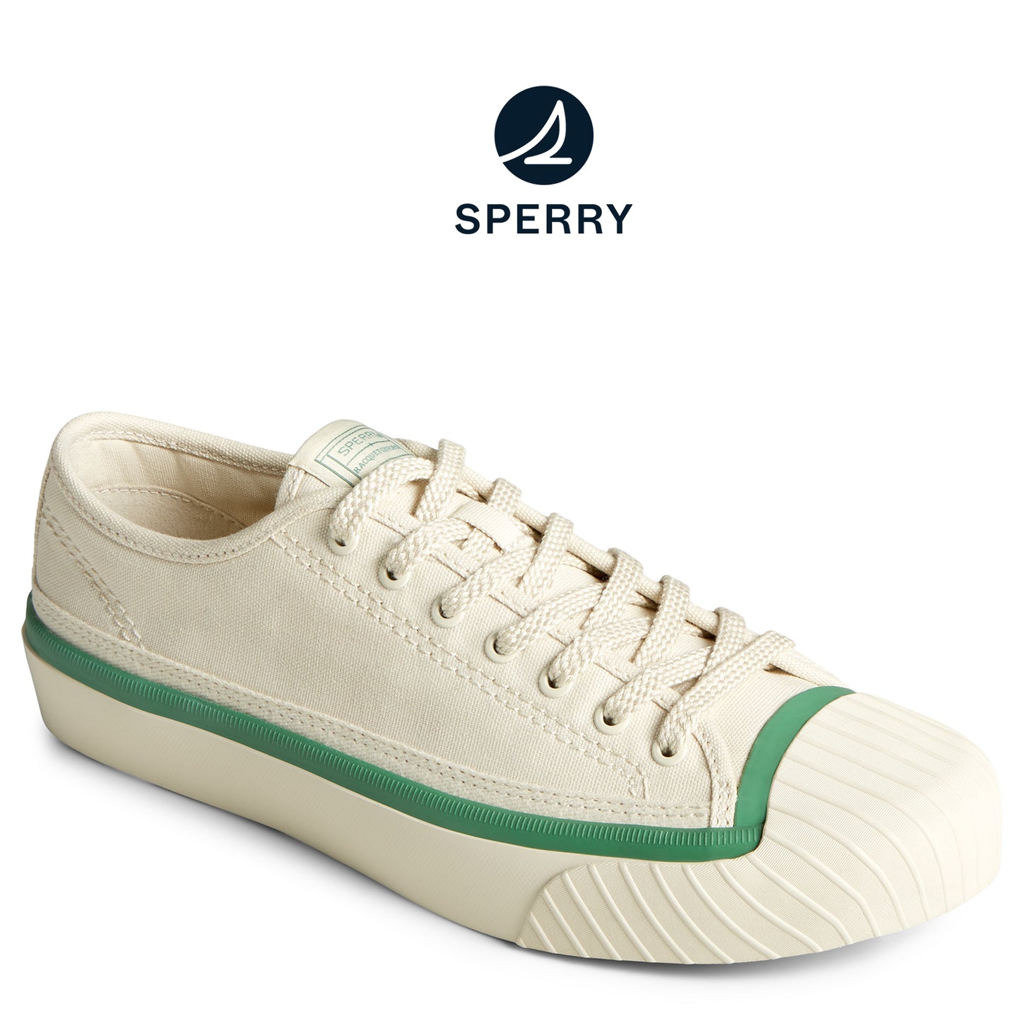 Sperry Men's SeaCycled™ Racquet Oxford Sneaker White (STS25761