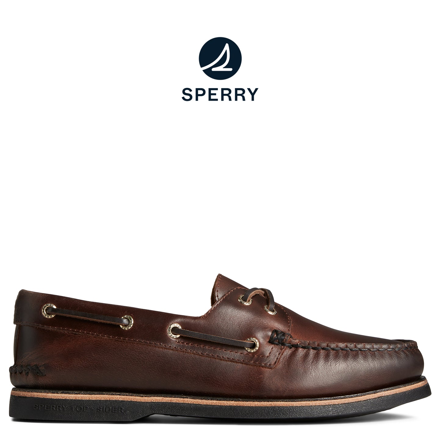 Sperry Men's Gold Cup Authentic Original Burnished Boat Shoe Brown (STS25826)
