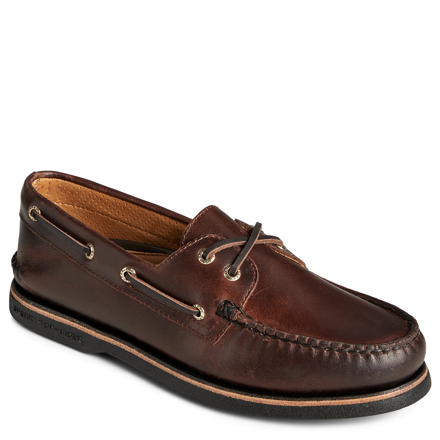 Sperry Men's Gold Cup Authentic Original Burnished Boat Shoe Brown (STS25826)