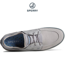 Load image into Gallery viewer, Sperry Men&#39;s Fairlead Boat Sneaker Grey (STS41124)
