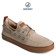 Load image into Gallery viewer, Sperry Men&#39;s Fairlead Boat Sneaker Taupe (STS41135)
