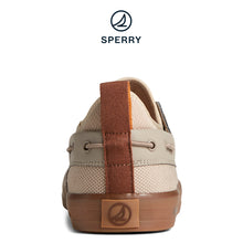 Load image into Gallery viewer, Sperry Men&#39;s Fairlead Boat Sneaker Taupe (STS41135)

