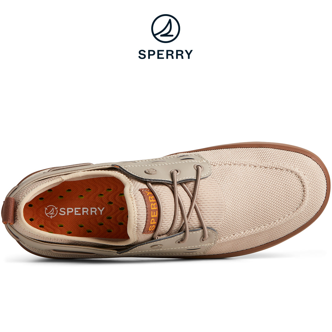 Sperry Men's Fairlead Boat Sneaker Taupe (STS41135)