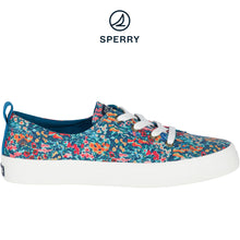 Load image into Gallery viewer, Sperry Women&#39;s Crest Vibe Liberty Sneakers (Blue/Multi) (STS83715)
