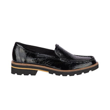 Load image into Gallery viewer, Sperry Shoes Women&#39;s Authentic Original Lug Loafer Leather (Black) STS83846
