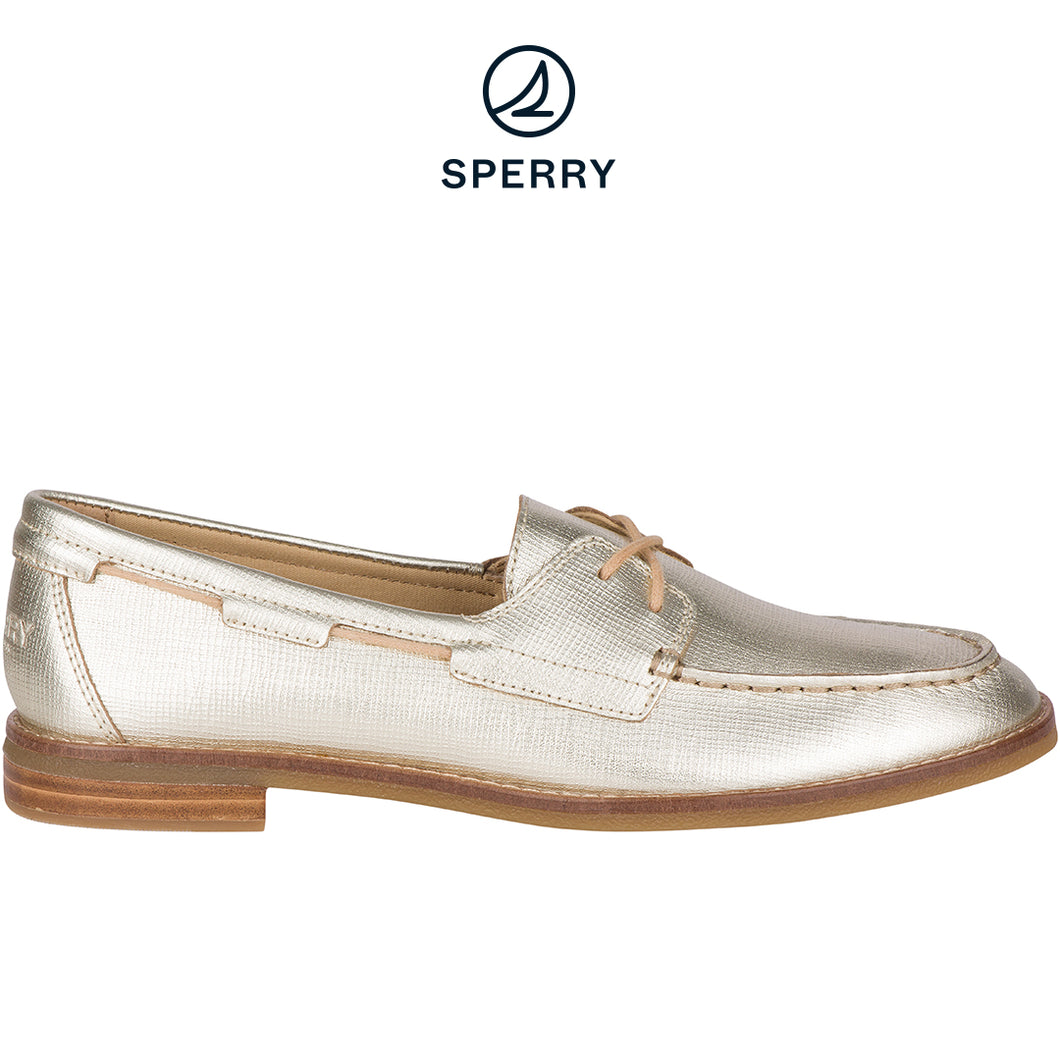Sperry Seaport Boat -Gold