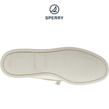 Load image into Gallery viewer, Sperry Women&#39;s Authentic Original 2-Eye Vida Croco Nubuck Boat Shoes Ivory (STS84517)
