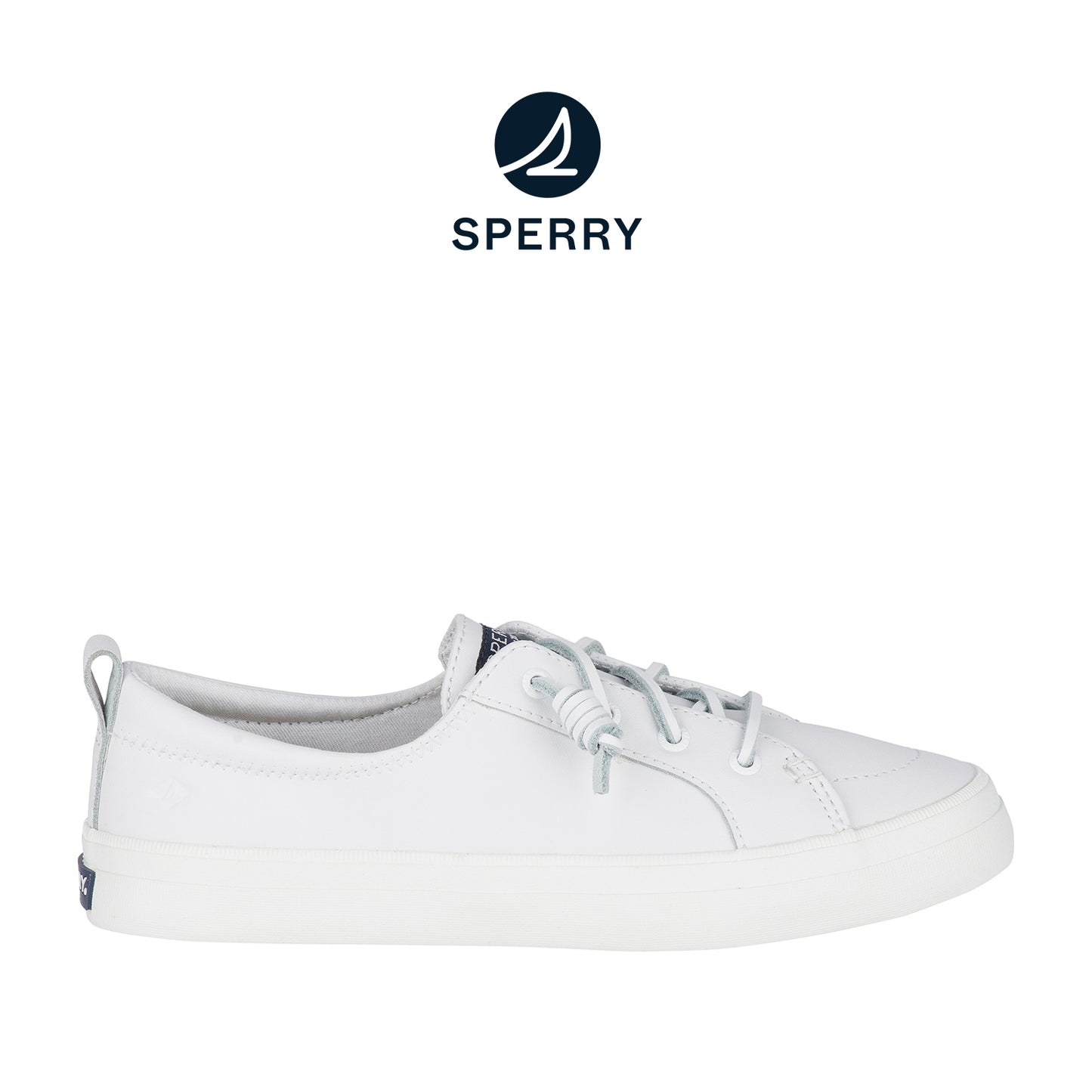 Sperry Women's Crest Vibe Leather Sneakers - White (24F003020)