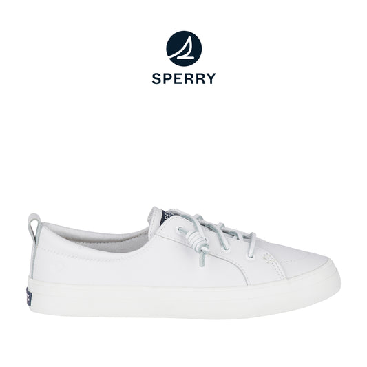 Sperry Women's Crest Vibe Leather Sneakers - White (24F003020)