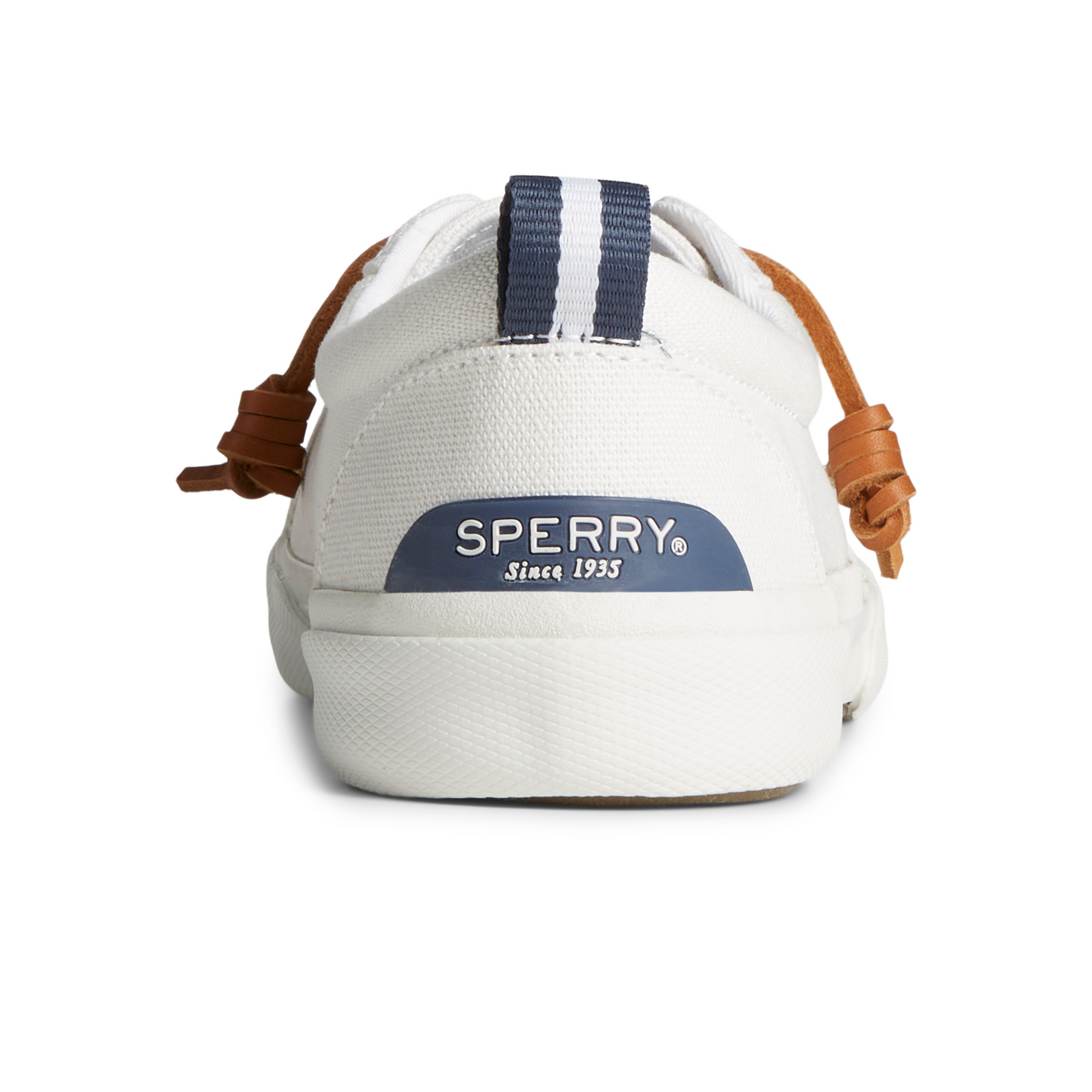 Sperry Women's Pier Wave Canvas Sneaker - White (STS85102)