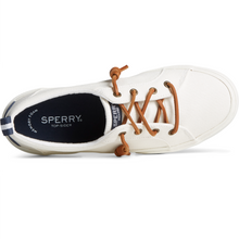 Load image into Gallery viewer, Sperry Women&#39;s Pier Wave Canvas Sneaker - White (STS85102)
