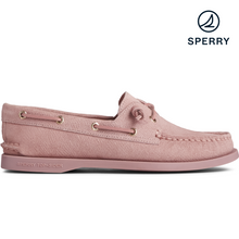 Load image into Gallery viewer, Women&#39;s Authentic Original Vida Serpent Leather Blush Boat Shoes (STS85354)
