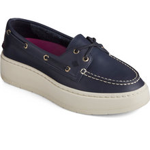 Load image into Gallery viewer, SPERRY Women&#39;s Authentic Original Platform Boat Shoe - Navy (STS85621)
