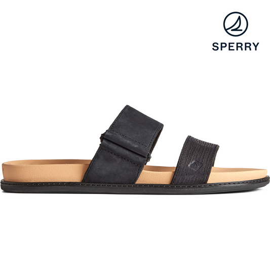 Sperry Women's Waveside PLUSHWAVE Slide Sandal - Black (STS86099)