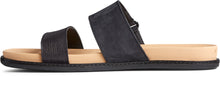 Load image into Gallery viewer, Sperry Women&#39;s Waveside PLUSHWAVE Slide Sandal - Black (STS86099)
