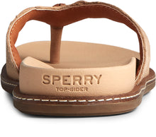 Load image into Gallery viewer, Sperry Women&#39;s Waveside PLUSHWAVE Flip Flop - Brown (STS86127)
