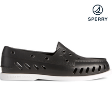 Load image into Gallery viewer, Sperry Women&#39;s Authentic Original Float Boat Shoe - Black (STS86492)
