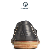 Load image into Gallery viewer, Sperry Women&#39;s Seaport Penny Leather Loafer Black (STS86931)
