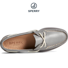 Load image into Gallery viewer, Sperry Women&#39;s Authentic Original Pin Perforated Boat Shoe - Grey (STS87112)
