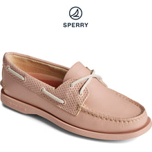 Load image into Gallery viewer, Sperry Women&#39;s Authentic Original Pin Perforated Boat Shoe - Rose (STS87113)
