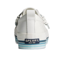 Load image into Gallery viewer, Sperry Women&#39;s Crest Vibe Platform Stripe Sneaker - White (STS87183)
