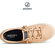 Load image into Gallery viewer, Sperry Women&#39;s Crest Vibe Tumbled Leather Sneaker - Ivory (STS87195)
