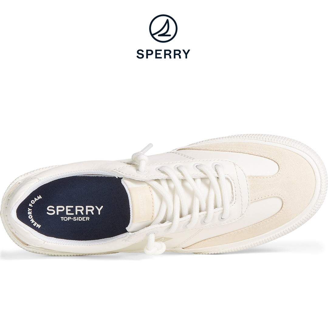 Sperry white shoes women online