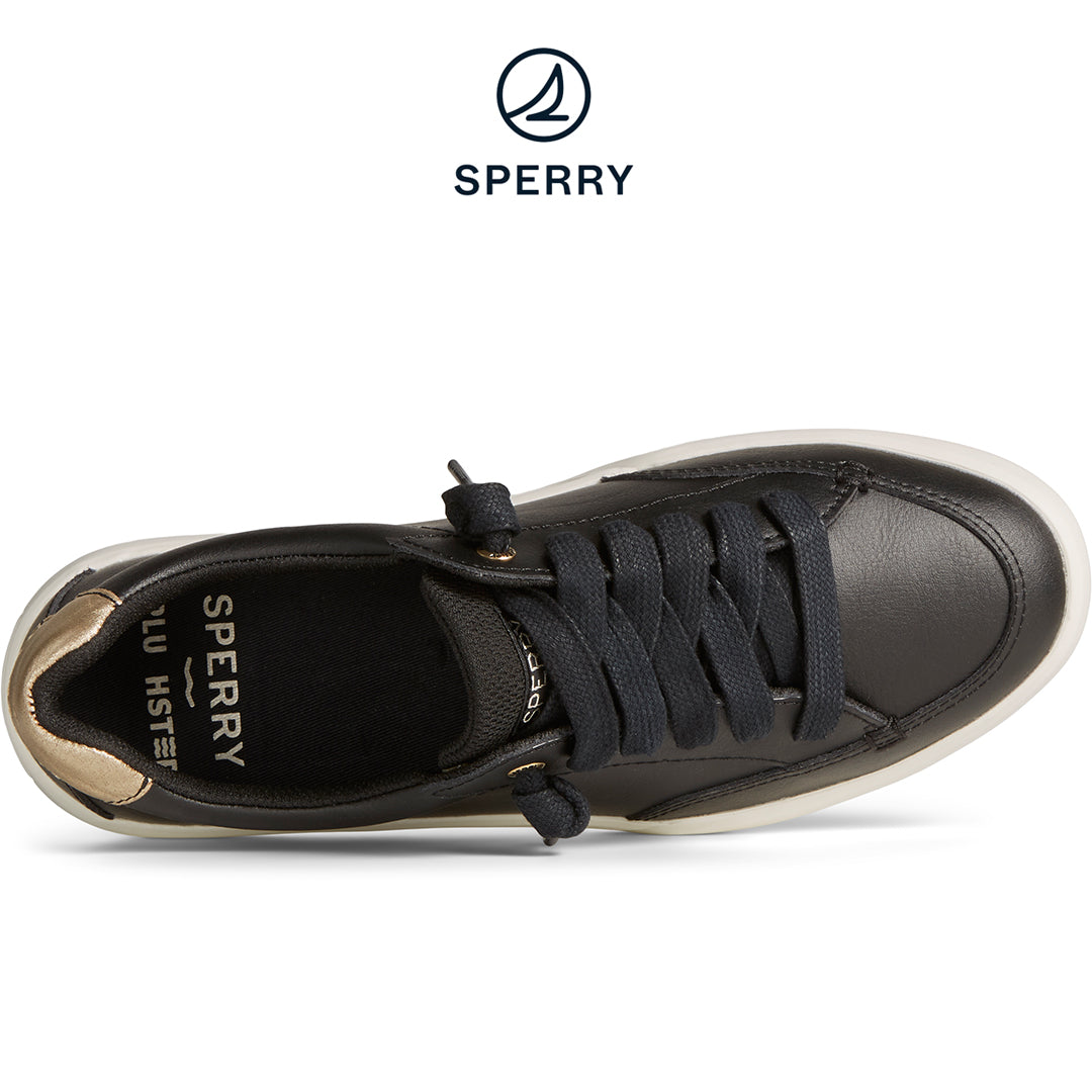 Sperry Women's Breaker Plushtep Sneaker - Black (STS87268)