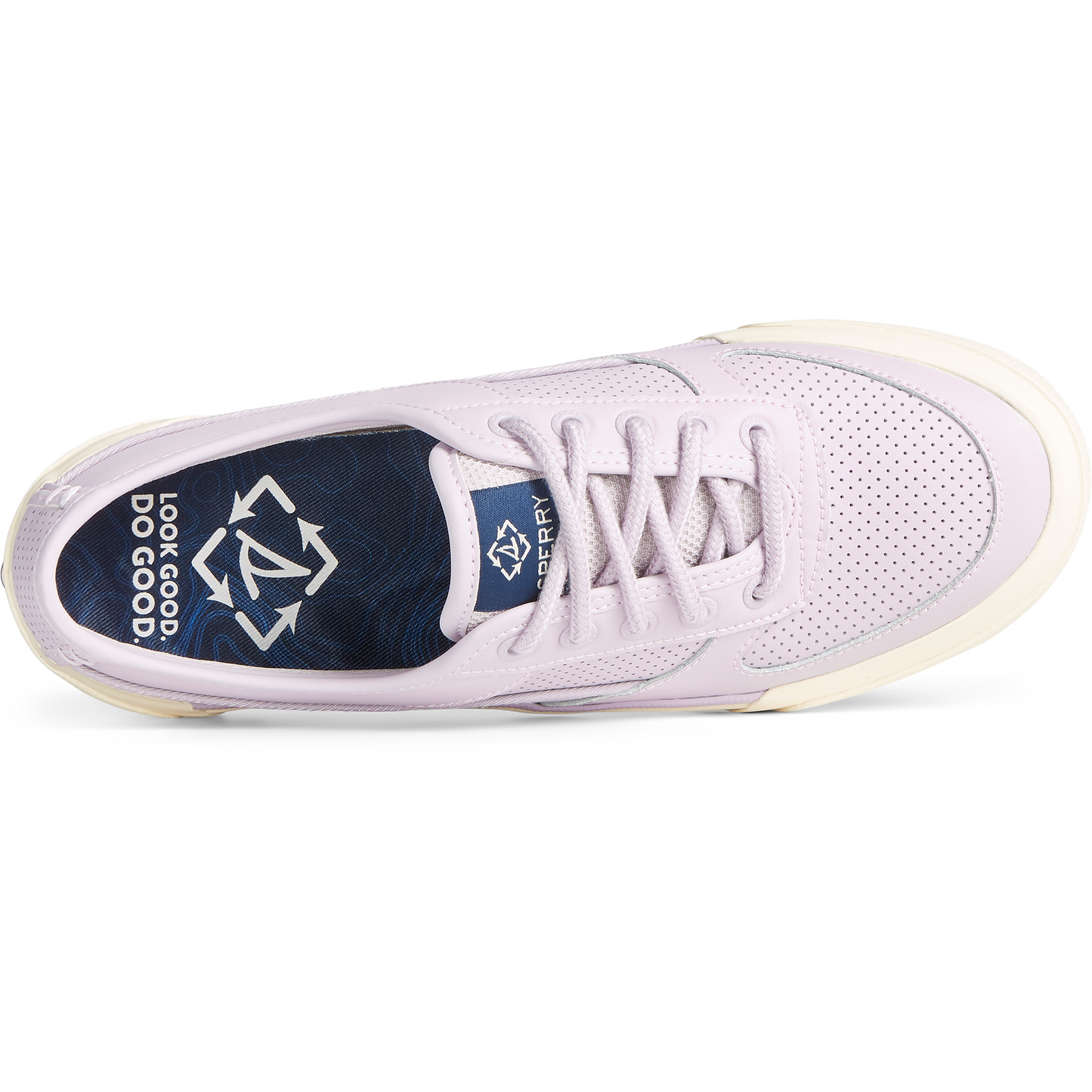 Sperry Women's SeaCycled™ Soletide Leather Sneaker - Lilac (STS87324)