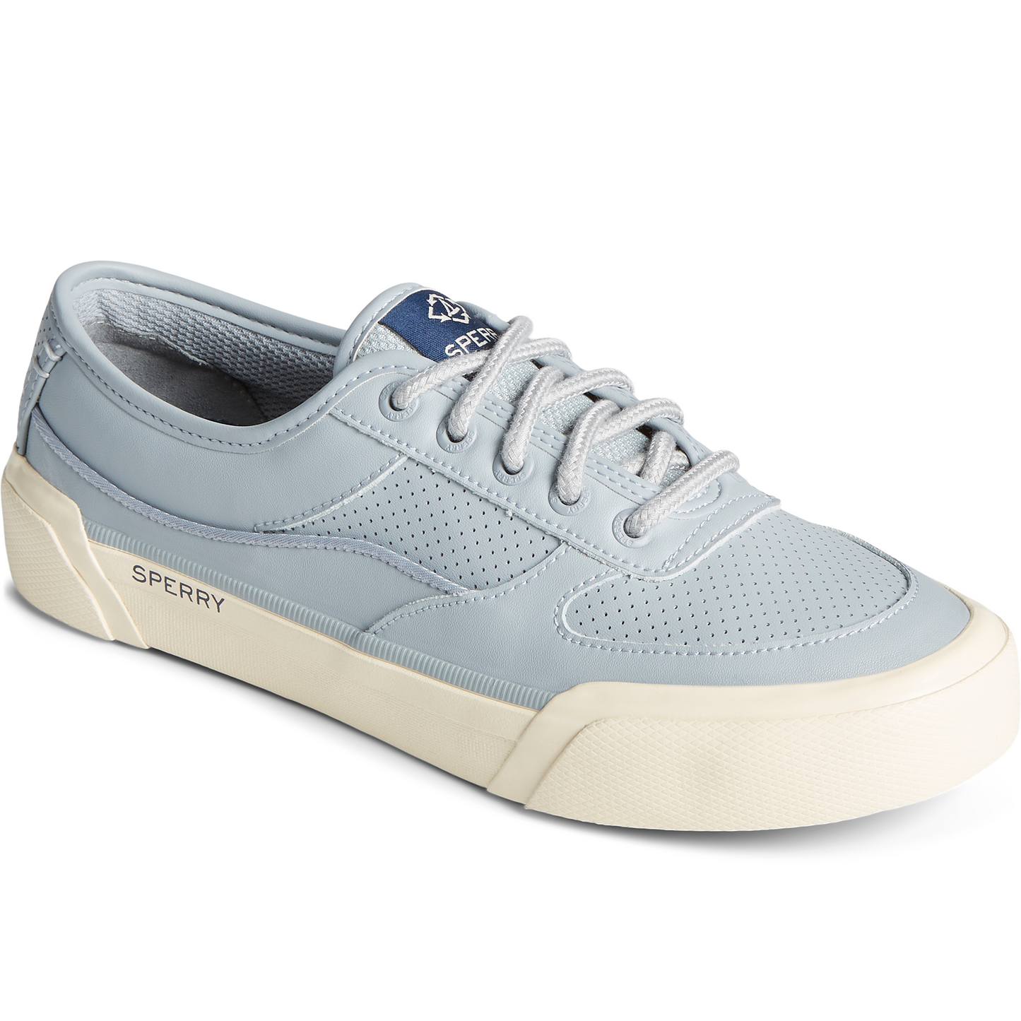 Sperry Women's SeaCycled™ Soletide Leather Sneaker - Quarry (STS87326)
