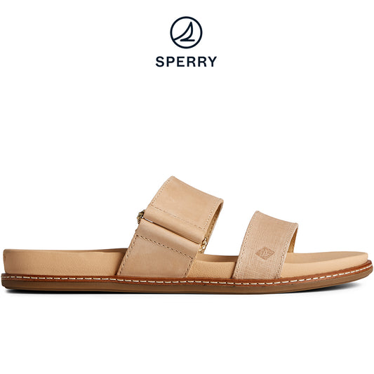 Sperry Women's Waveside PLUSHWAVE Slide Sandal - Tan (STS87358)