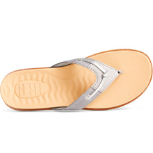 Load image into Gallery viewer, Sperry Women&#39;s Waveside PLUSHWAVE Thong Sandal - Grey (STS87360)
