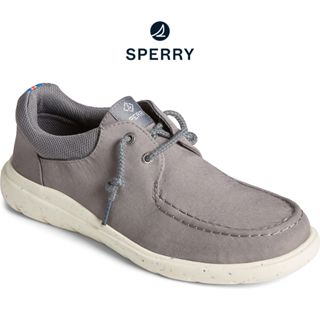 Sperry Women's Captain's Moc SeaCycled™ Sneaker - Grey (STS87399)