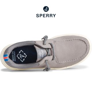 Sperry Women's Captain's Moc SeaCycled™ Sneaker - Grey (STS87399)