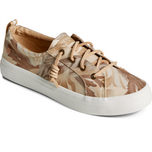 Load image into Gallery viewer, Sperry Women&#39;s Crest Vibe Coral Floral Sneaker - Tan (STS87465)
