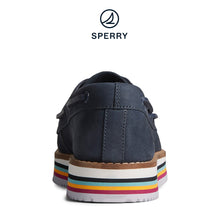 Load image into Gallery viewer, Sperry Women&#39;s Authentic Original Stacked Boat Shoe - Navy (STS87497)
