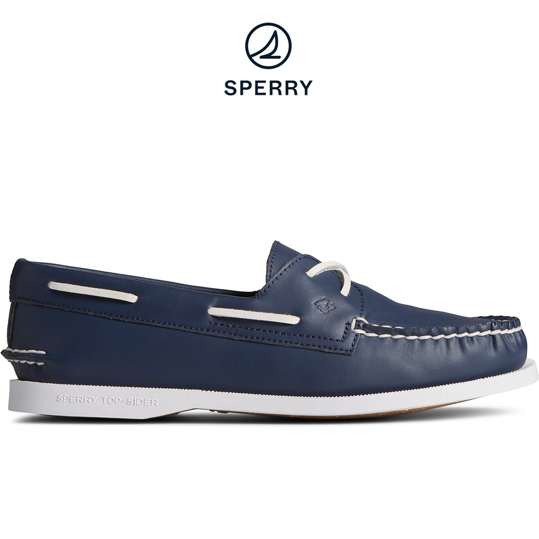 Sperry Women's Authentic Original Seacycled™ Boat Shoe - Navy (STS87541)