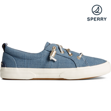Load image into Gallery viewer, Sperry Women&#39;s Pier Wave Shimmer  Sneaker - Blue (STS87669)
