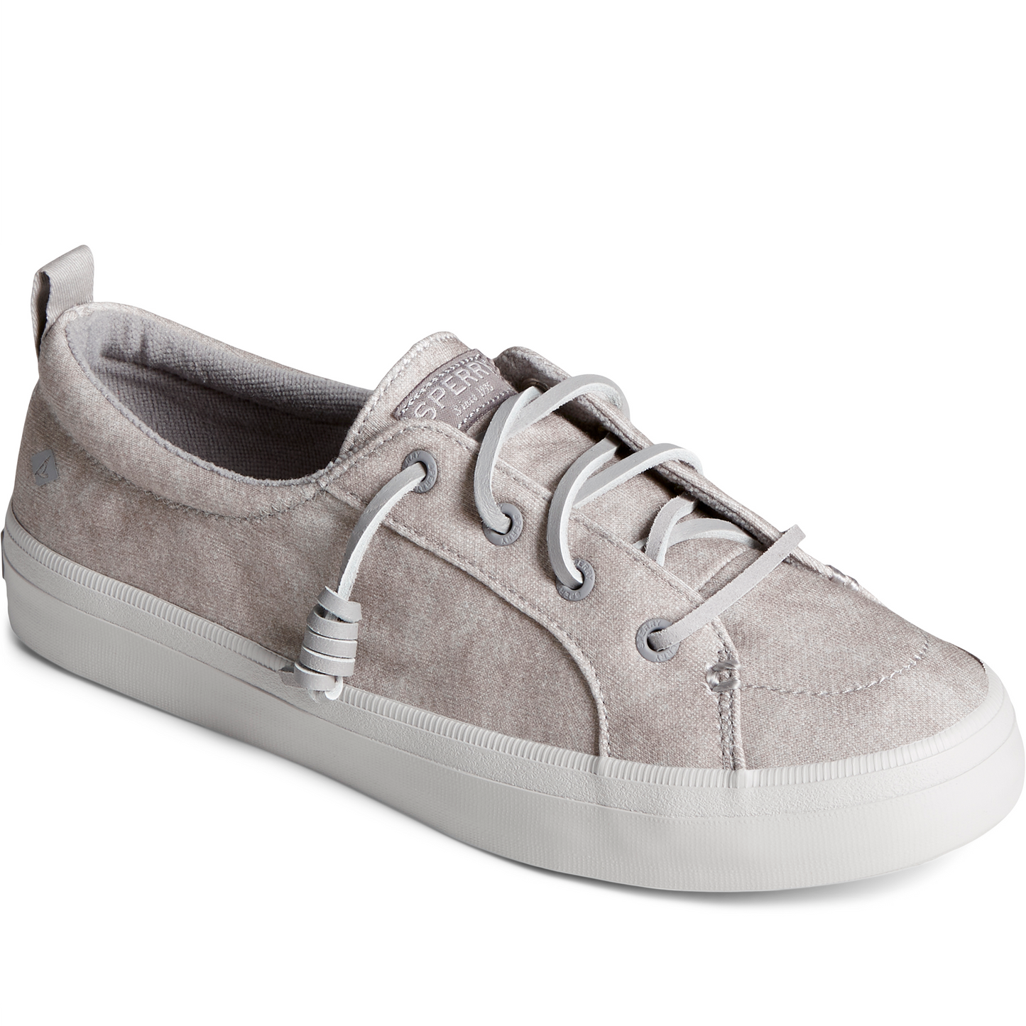 Sperry Women's Crest Vibe Washed Jersey - Grey (STS87797)