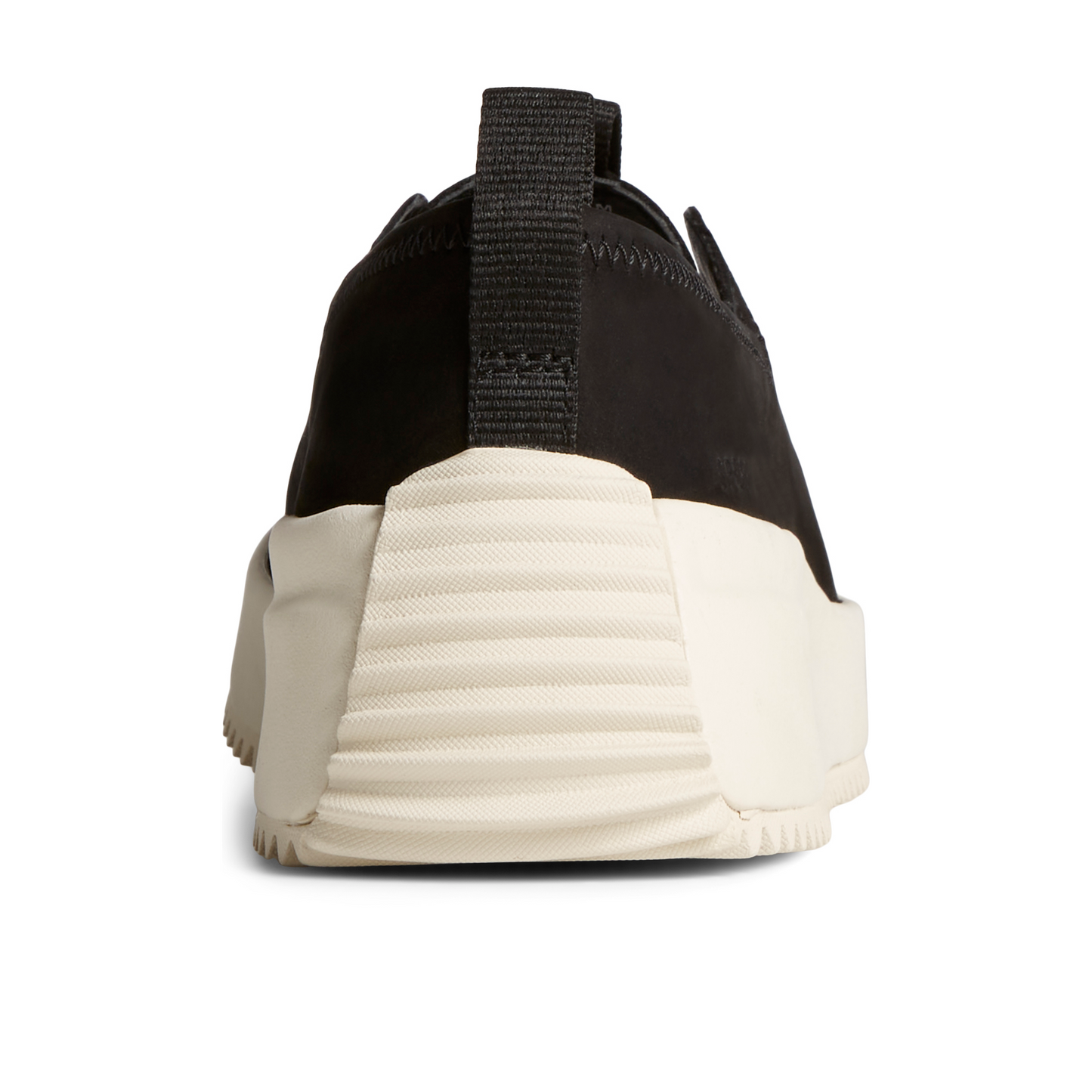 SPERRY Women's Boat Runner Leather Boat Shoe - Black (STS88058)