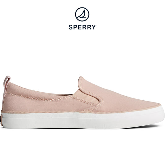 Sperry Women's SeaCycled™ Crest Twin Gore Canvas Sneaker Rose (STS88144)
