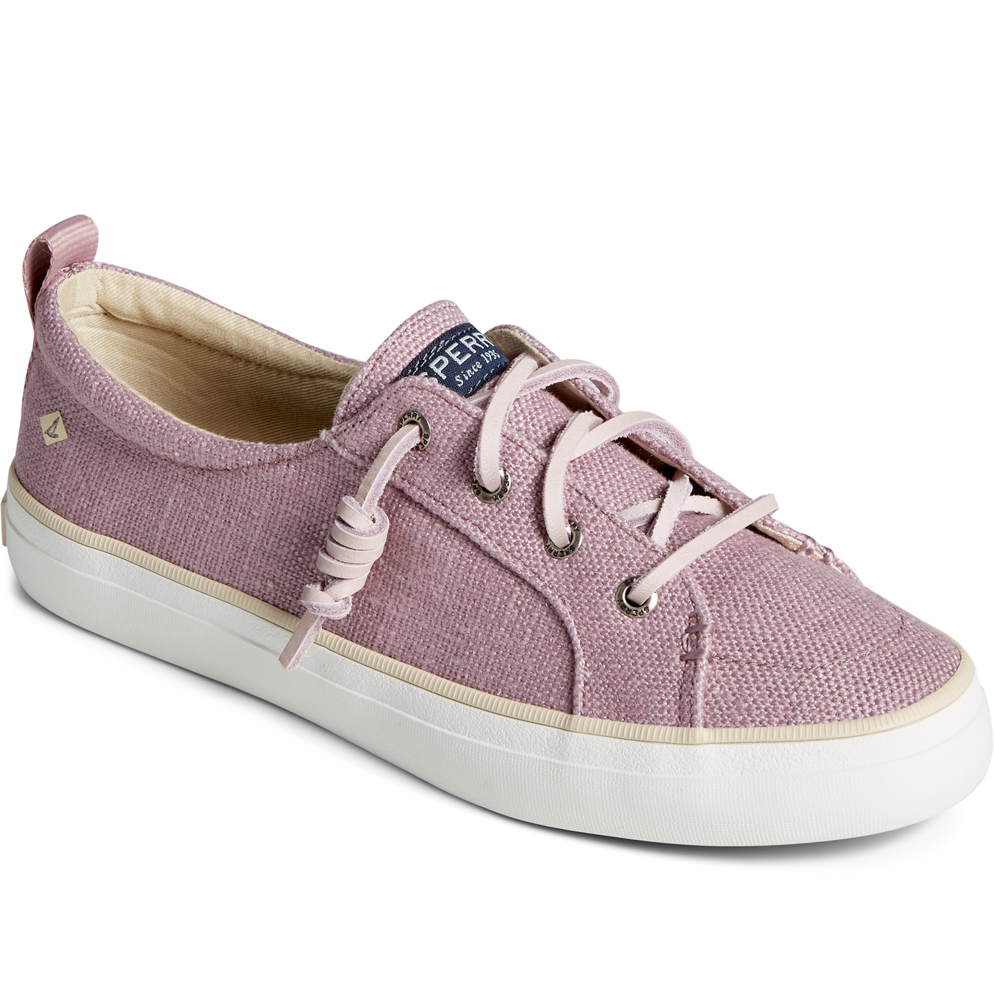 Sperry Women's Crest Vibe Hemp Sneaker - Lavender (STS88245)