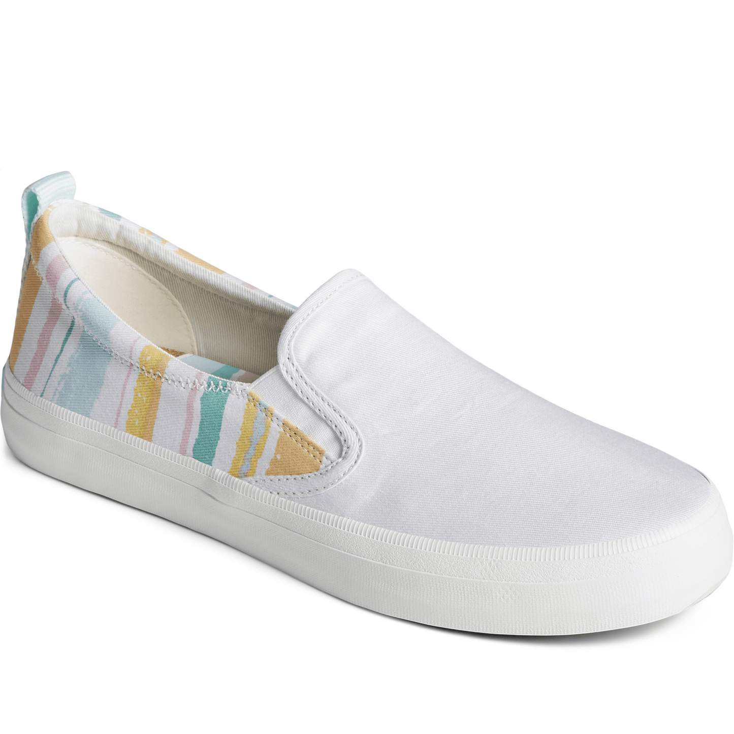 Sperry Women's Crest Twin Gore Resort Slip On Sneaker - White (STS88252)