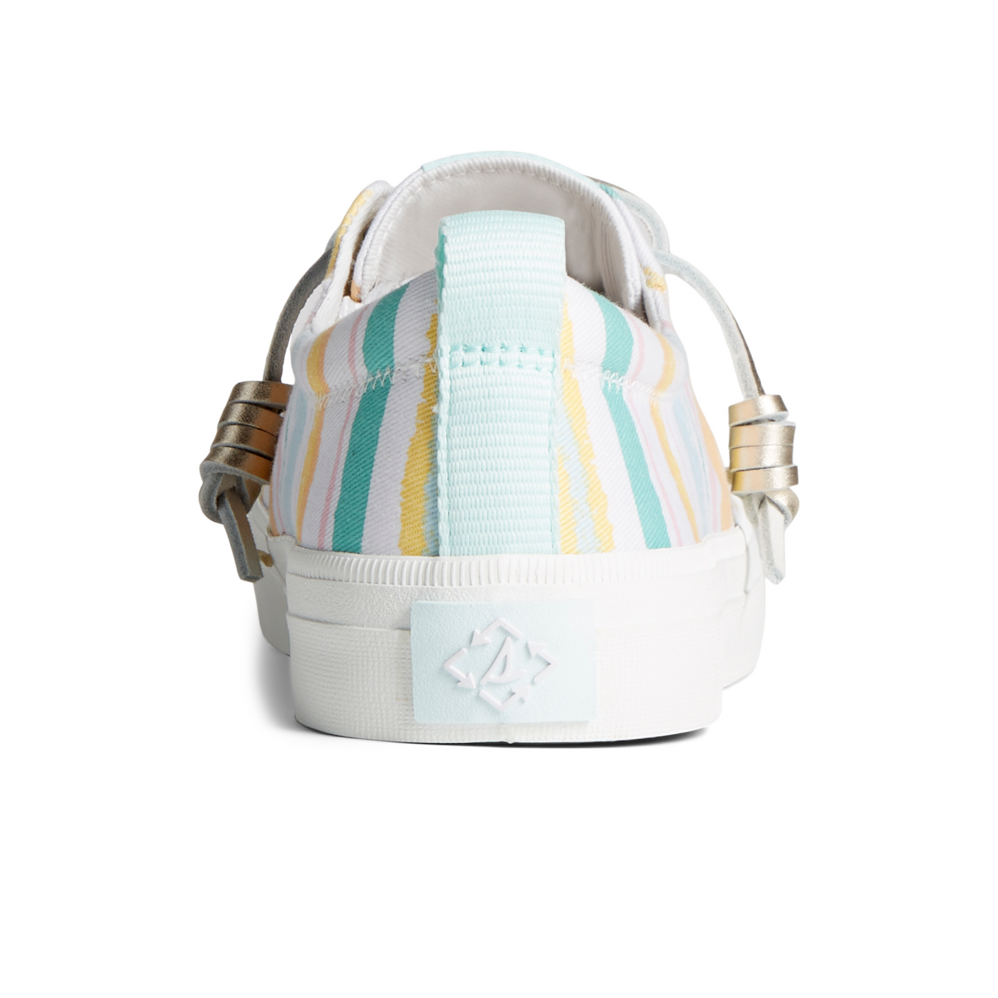 Sperry Women's Crest Vibe Resort Stripe Sneaker - Off White (STS88257)