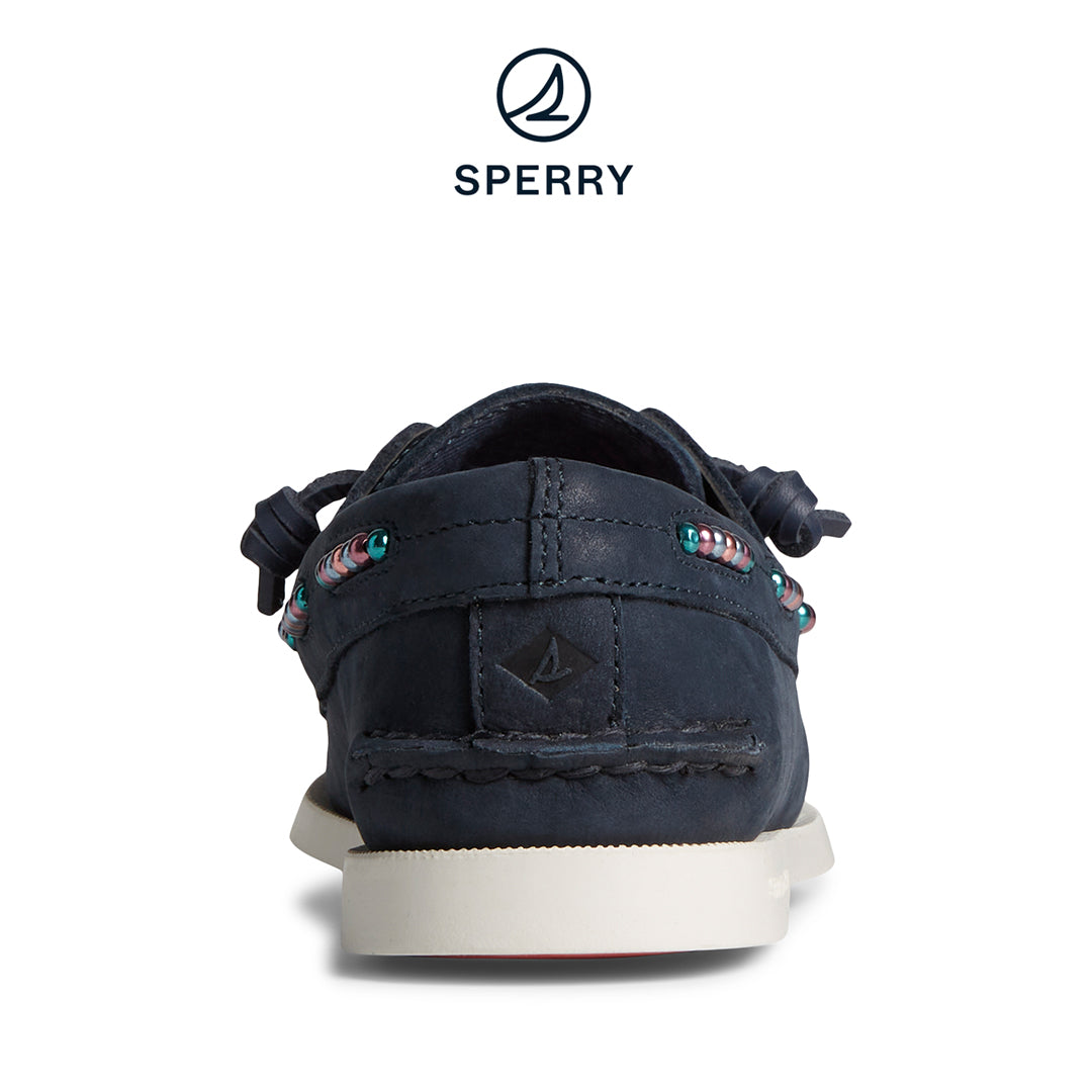 Sperry Women's Authentic Original™ 2-Eye Leather Boat Shoe Navy (STS88371)