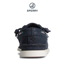 Load image into Gallery viewer, Sperry Women&#39;s Authentic Original™ 2-Eye Leather Boat Shoe Navy (STS88371)
