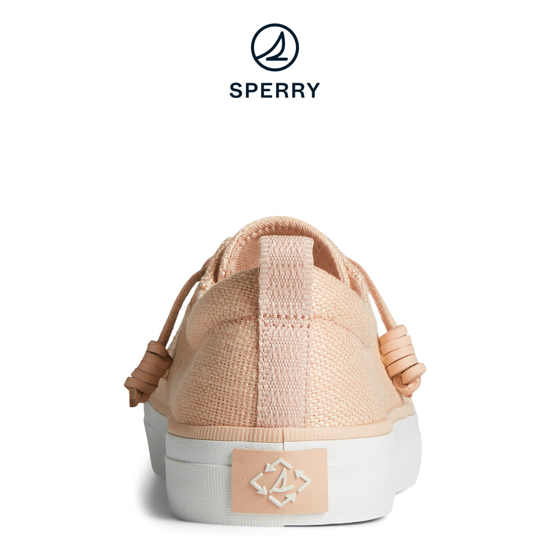 Sperry Women's Crest Vibe Baja Sneaker - Ivory (STS88463)