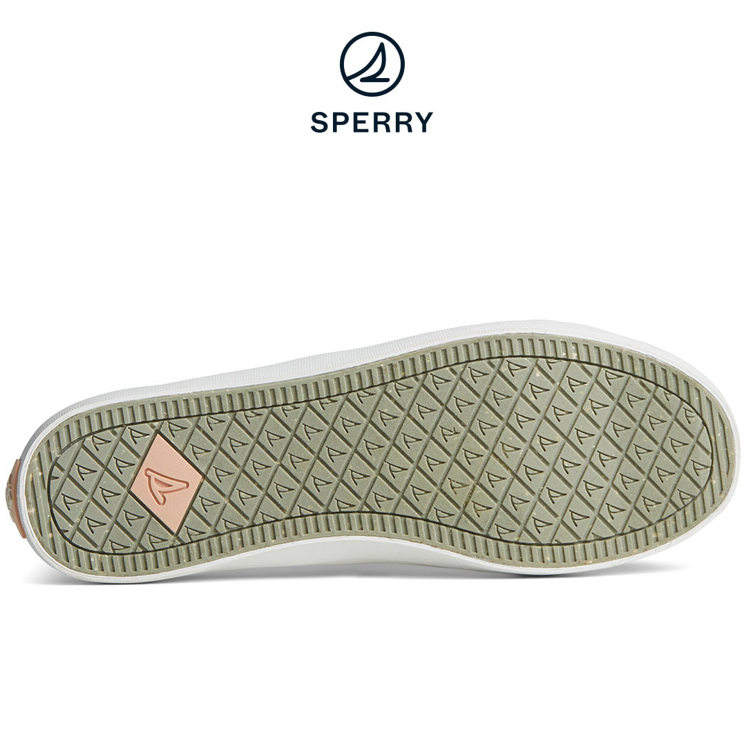 Sperry Women's Crest Vibe Baja Sneaker - Ivory (STS88463)